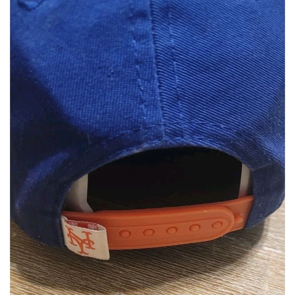 New York Mets Hat New Era Youth Cap 9Fifty SPECIAL BRIM Snapback Blue & Orange